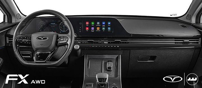 FOWNIX FX PREMIUM AWD طراحی داخلی